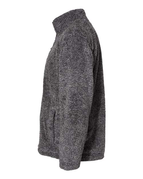 Boundary Shag Frosty Sherpa Quarter-Zip Pullover | USA Decoration