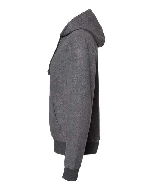 Flip Side Fleece Hooded Sweatshirt | USA Decoration