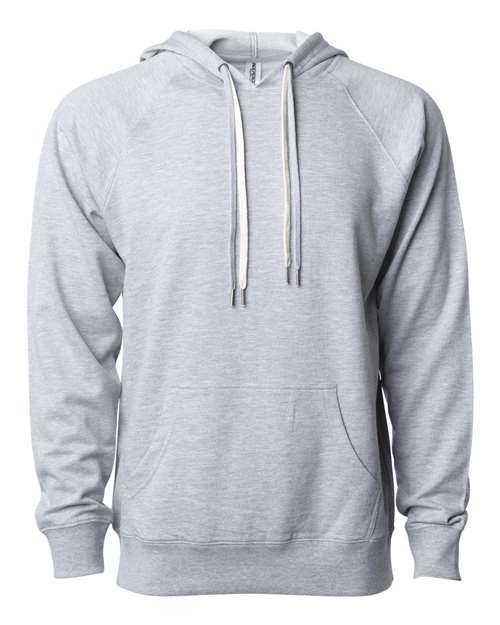 Icon Lightweight Loopback Terry Hooded Sweatshirt | USA Decoration