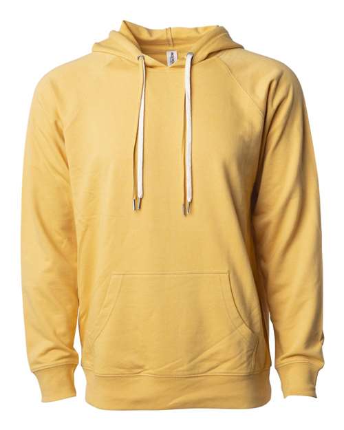 Icon Lightweight Loopback Terry Hooded Sweatshirt | USA Decoration
