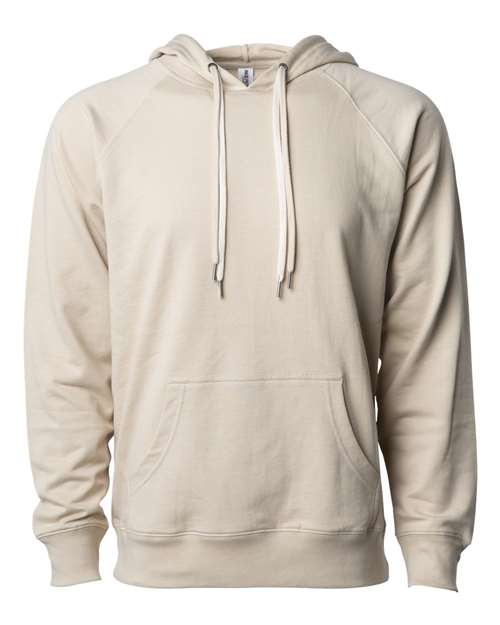 Icon Lightweight Loopback Terry Hooded Sweatshirt | USA Decoration