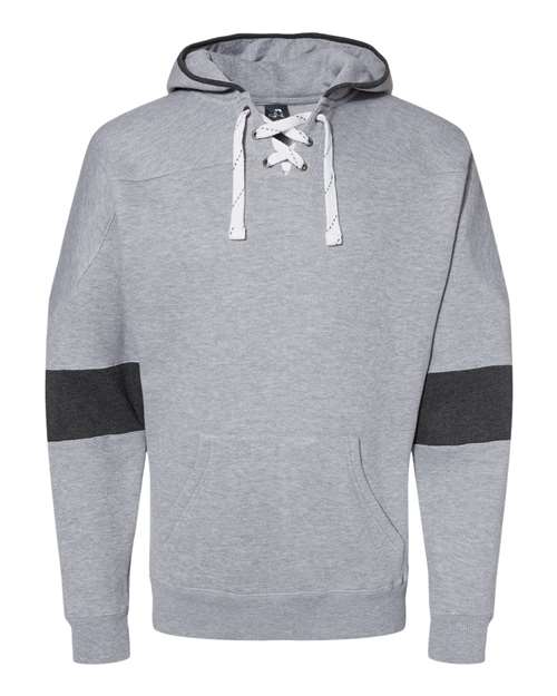 Sport Lace Colorblocked Fleece Hooded Sweatshirt | USA Decoration