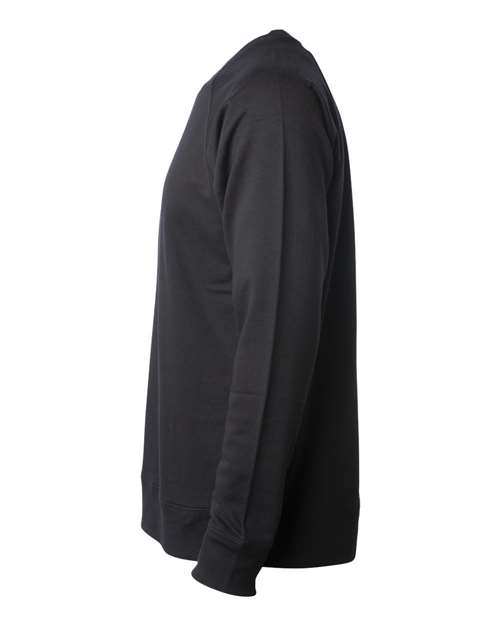 Icon Lightweight Loopback Terry Crewneck Sweatshirt | USA Decoration