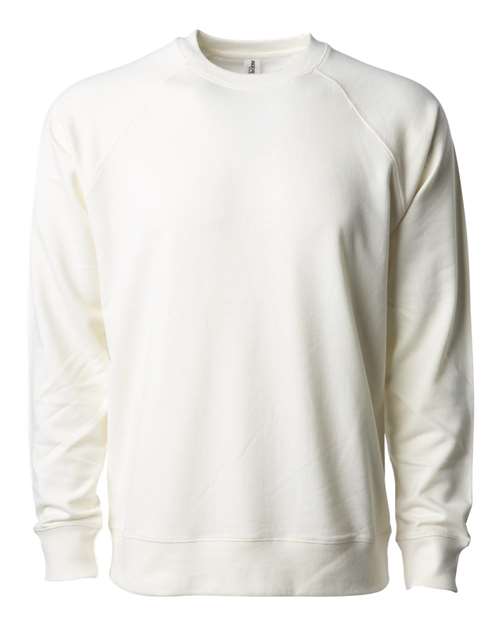 Icon Lightweight Loopback Terry Crewneck Sweatshirt | USA Decoration