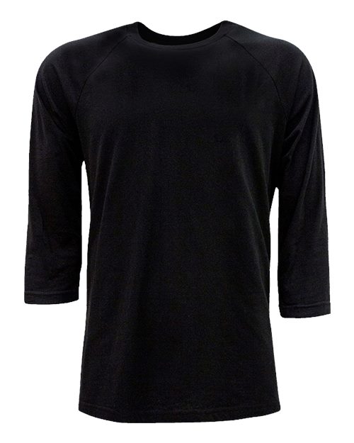 CVC Three-Quarter Sleeve Raglan T-Shirt | USA Decoration