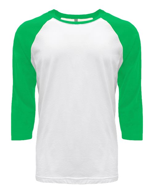 CVC Three-Quarter Sleeve Raglan T-Shirt | USA Decoration