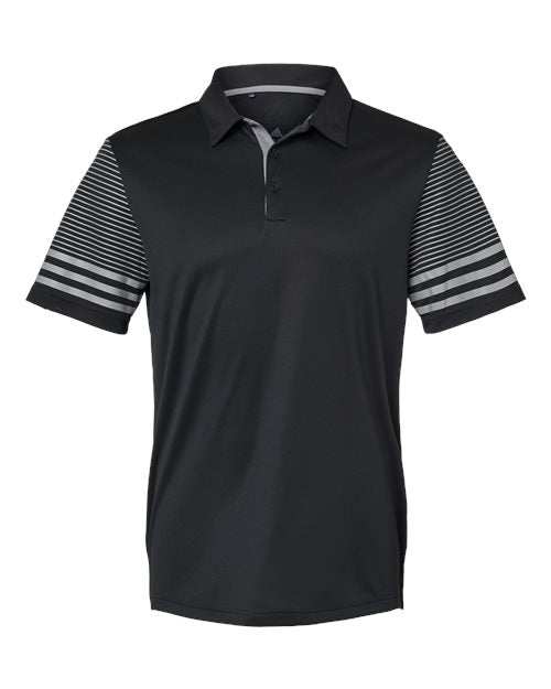Striped Sleeve Polo | USA Decoration