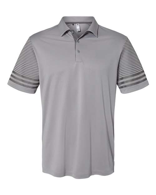 Striped Sleeve Polo | USA Decoration
