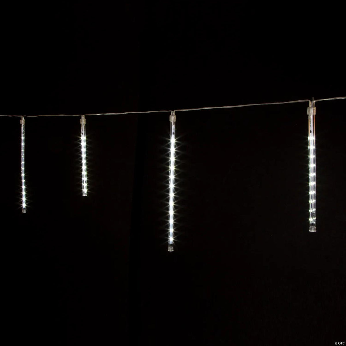8-Icicle Shooting Star LED Holiday String Lights - 7 ft