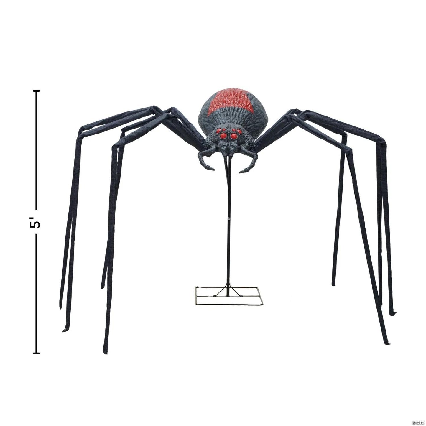 8 Ft. x 5 Ft. Black Widow Spider Halloween Yard Decoration