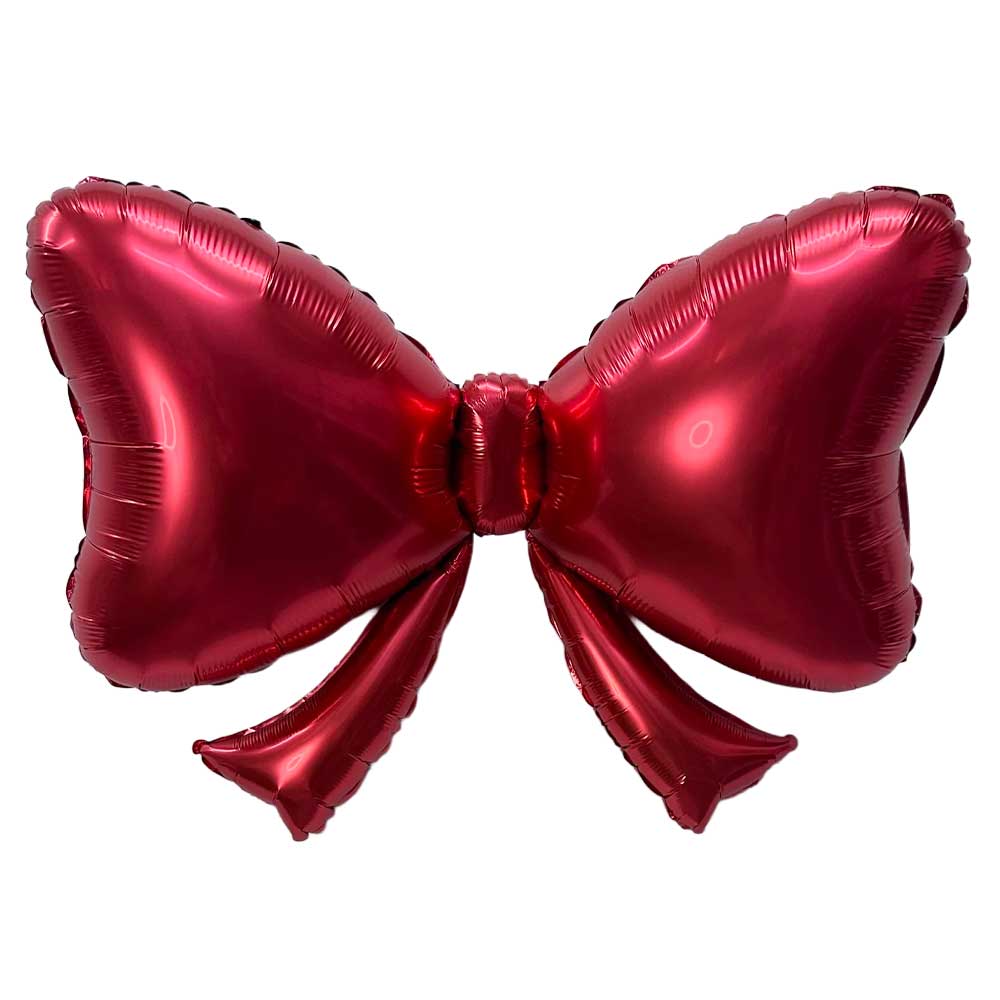 Foil Balloon Red Mini Bows Air-Fill Only