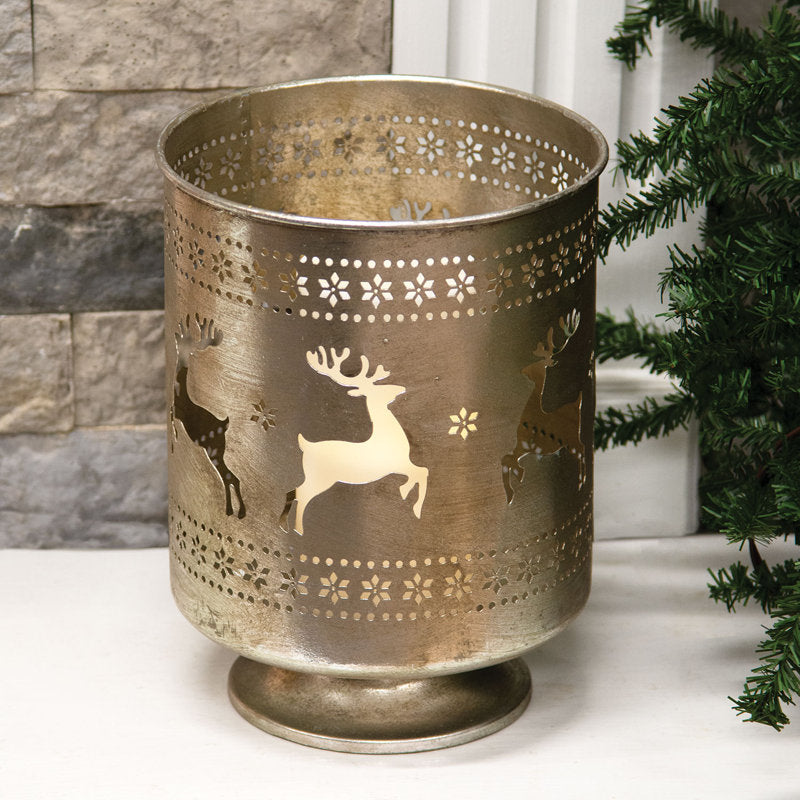 9.5'' H Metal Lantern