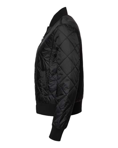 Women's HeatLast™ Quilted Packable Bomber | USA Decoration