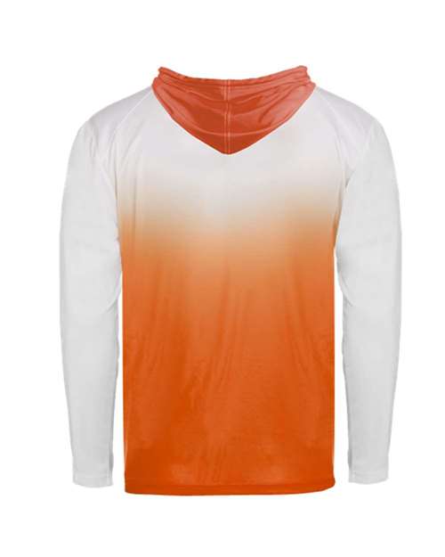 Youth Ombre Long Sleeve Hooded T-Shirt | USA Decoration