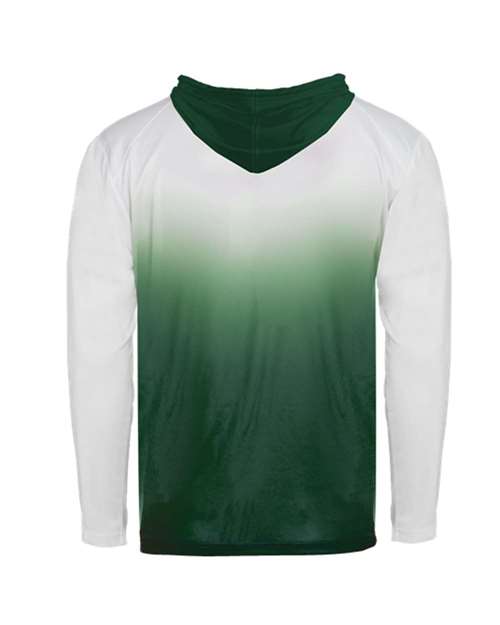 Youth Ombre Long Sleeve Hooded T-Shirt | USA Decoration