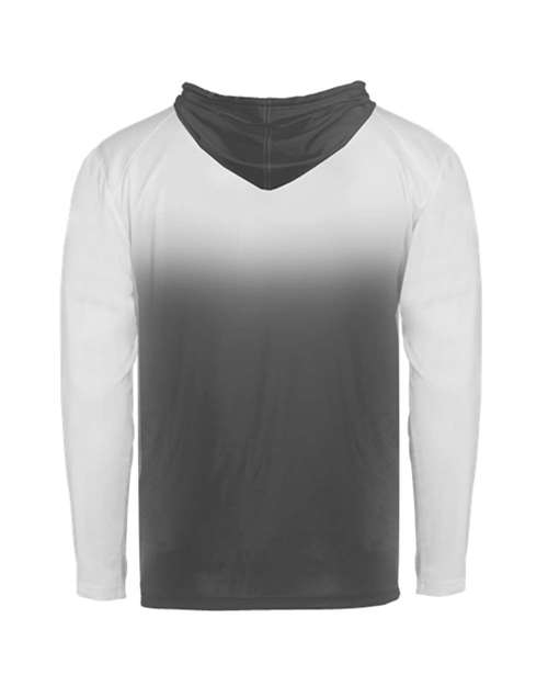 Youth Ombre Long Sleeve Hooded T-Shirt | USA Decoration