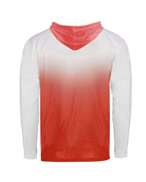 Youth Ombre Long Sleeve Hooded T-Shirt | USA Decoration