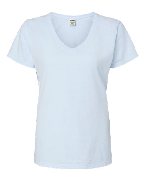 Garment-Dyed Women's V-Neck T-Shirt | USA Decoration®