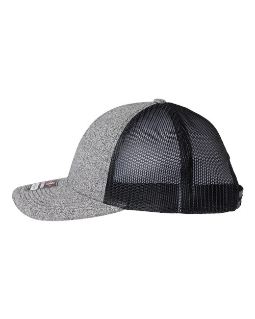 Low Pro Heather Trucker Cap | USA Decoration