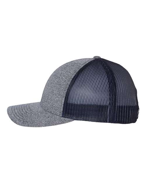 Low Pro Heather Trucker Cap | USA Decoration