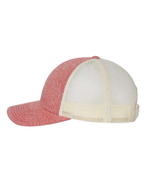 Low Pro Heather Trucker Cap | USA Decoration