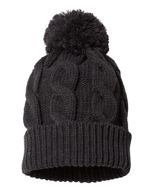 Chunk Twist Cuffed Beanie | USA Decoration