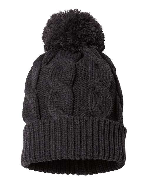 Chunk Twist Cuffed Beanie | USA Decoration