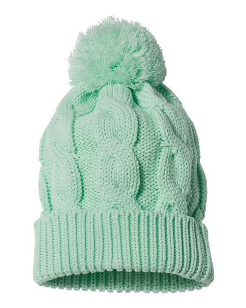 Chunk Twist Cuffed Beanie | USA Decoration