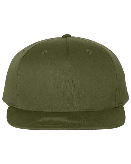 Pinch Front Structured Snapback Trucker Cap | USA Decoration