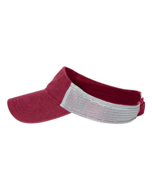 Pigment-Dyed Trucker Visor | USA Decoration