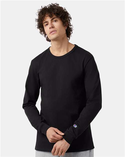 Heritage Jersey Long Sleeve T-Shirt | USA Decoration