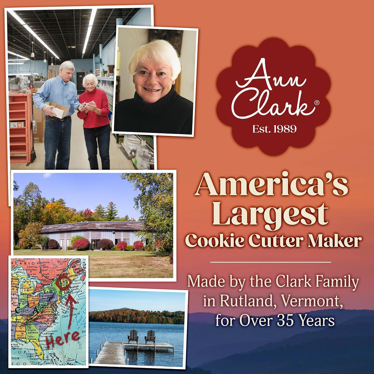 Ann Clark Vintage Truck with Christmas Tree Cookie Cutter, 5" Made in USA