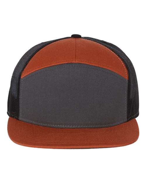 Seven-Panel Trucker Cap | USA Decoration