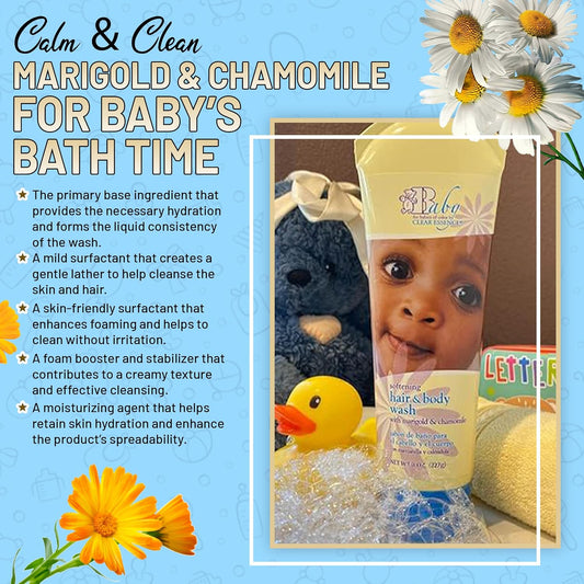 Moisturizing Therapy Wash Pack of 2 Gentle Baby Skin Cleanser 8 oz