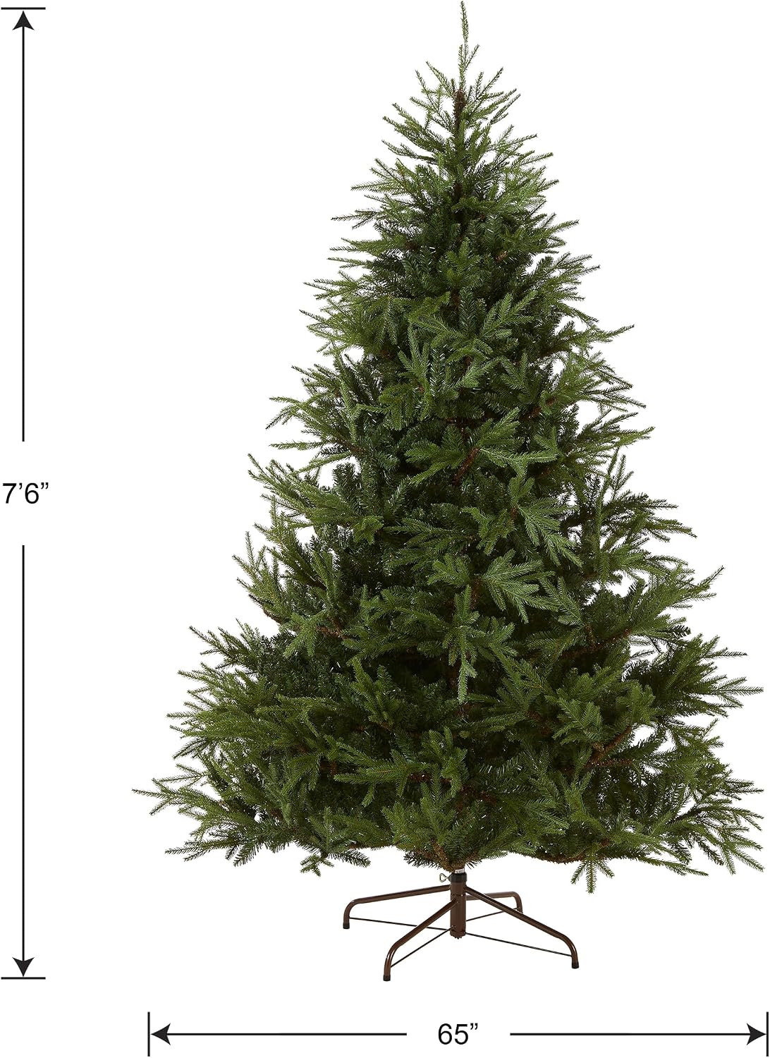National Tree Company 7.5ft Unlit Fraser Grande Artificial Christmas Tree