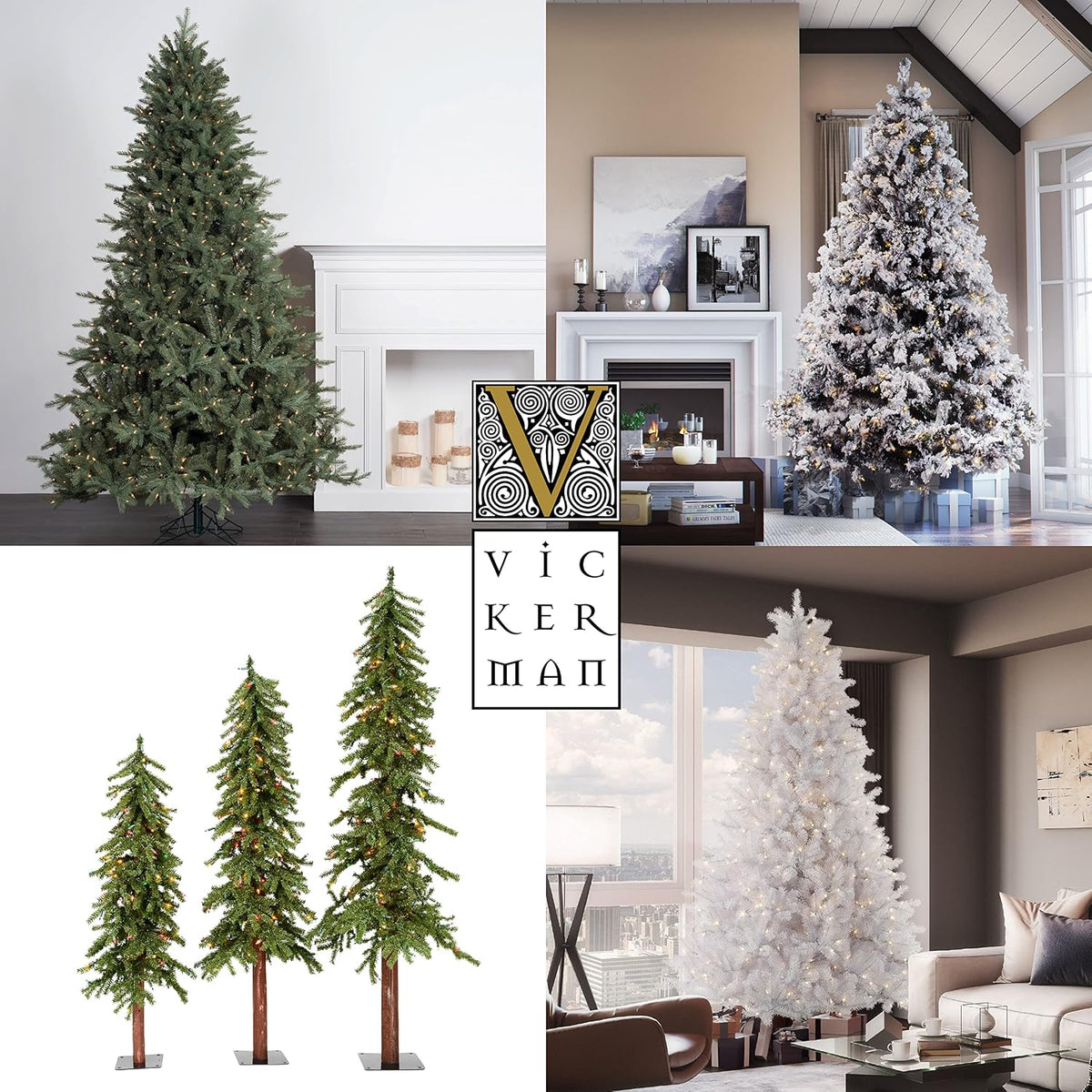 Vickerman 30" Caramel Pine Artificial Christmas Tree Unlit- Featuring 684 PVC Tips - Pine Cone Accented - Seasonal Indoor Home Decor with Decorative Burlap Base