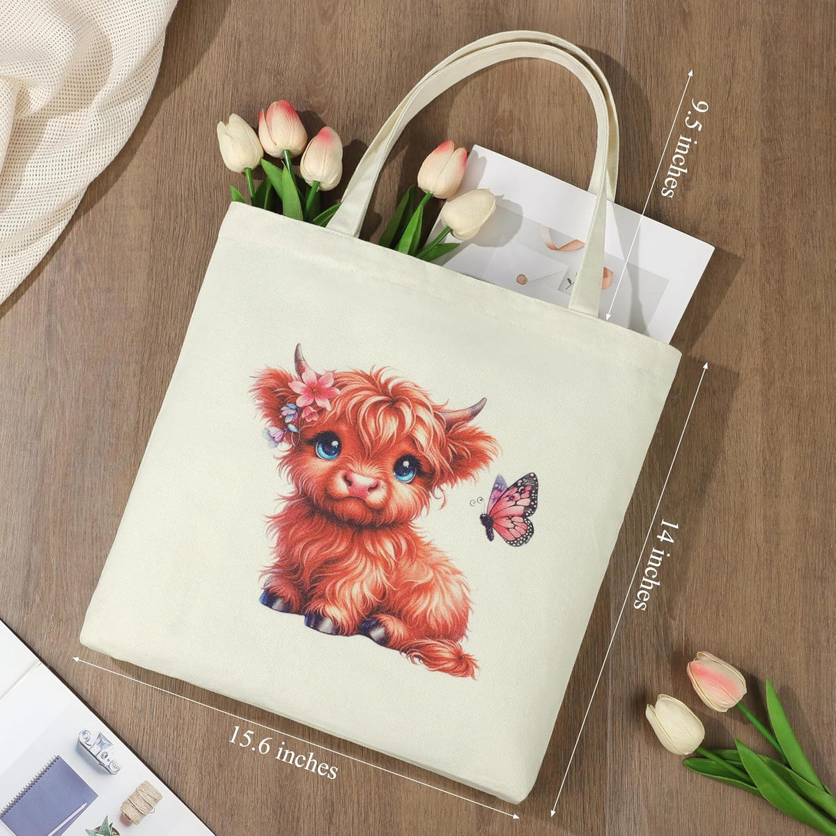 Highland Cow Gifts for Women, Highland Cow Decor, Cute Birthday Christmas Gift for Cows Lovers