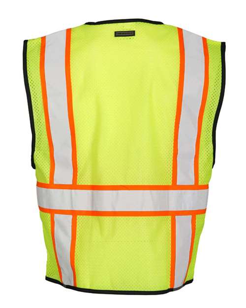 Chemically Treated Contrast Mesh Vest | USA Decoration