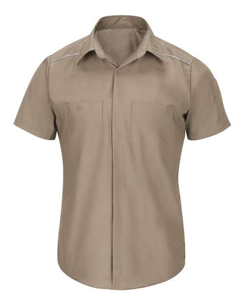 Short Sleeve Pro Airflow Work Shirt - Tall Sizes | USA Decoration