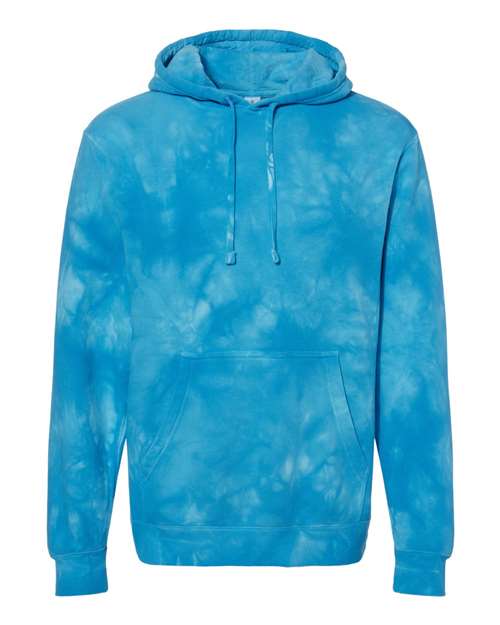 Midweight Tie-Dyed Hooded Sweatshirt | USA Decoration