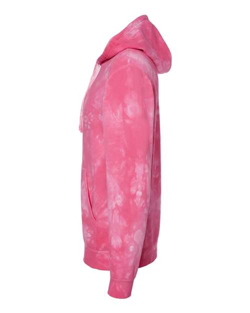 Midweight Tie-Dyed Hooded Sweatshirt | USA Decoration