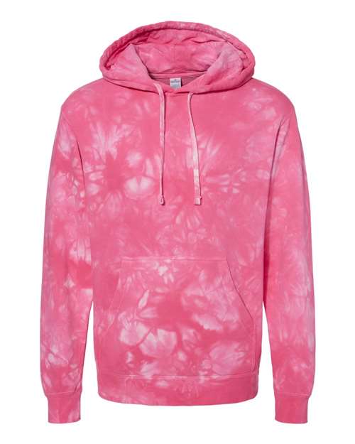 Midweight Tie-Dyed Hooded Sweatshirt | USA Decoration