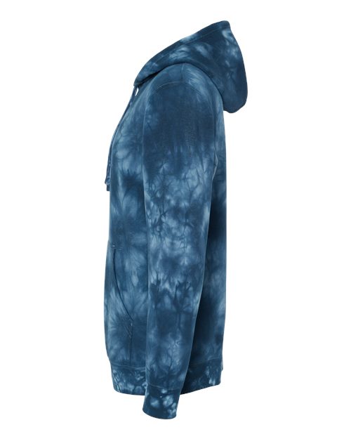Midweight Tie-Dyed Hooded Sweatshirt | USA Decoration
