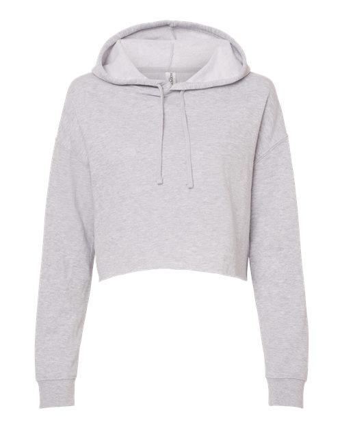 Women’s Lightweight Crop Hooded Sweatshirt | USA Decoration