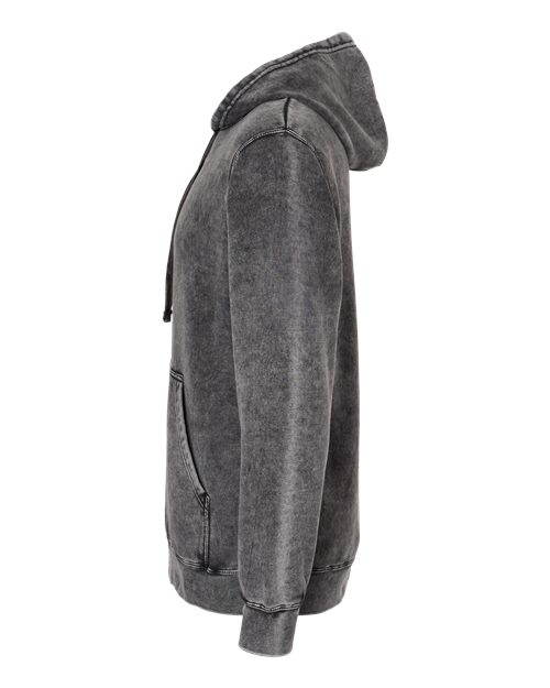 Midweight Mineral Wash Hooded Sweatshirt | USA Decoration