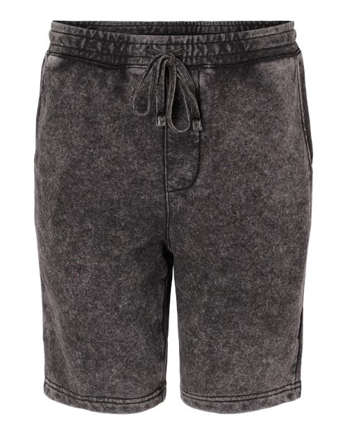 Mineral Wash Fleece Shorts | USA Decoration