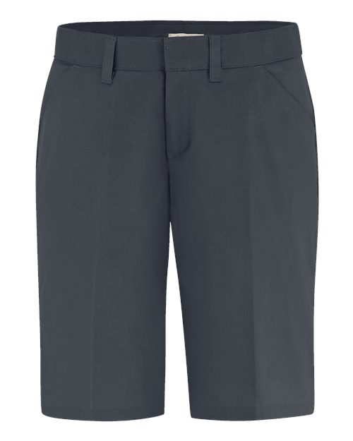 Women's Flat Front Shorts | USA Decoration