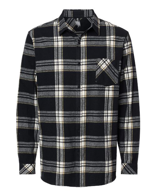 Open Pocket Flannel Shirt | USA Decoration