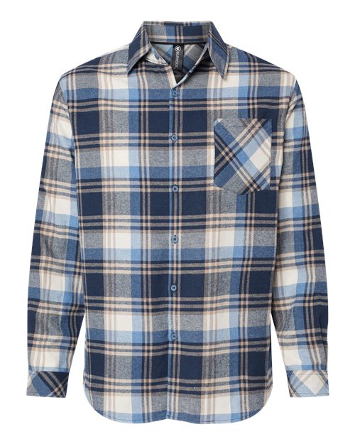 Open Pocket Flannel Shirt | USA Decoration