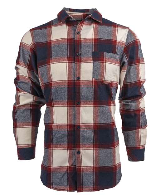 Open Pocket Flannel Shirt | USA Decoration